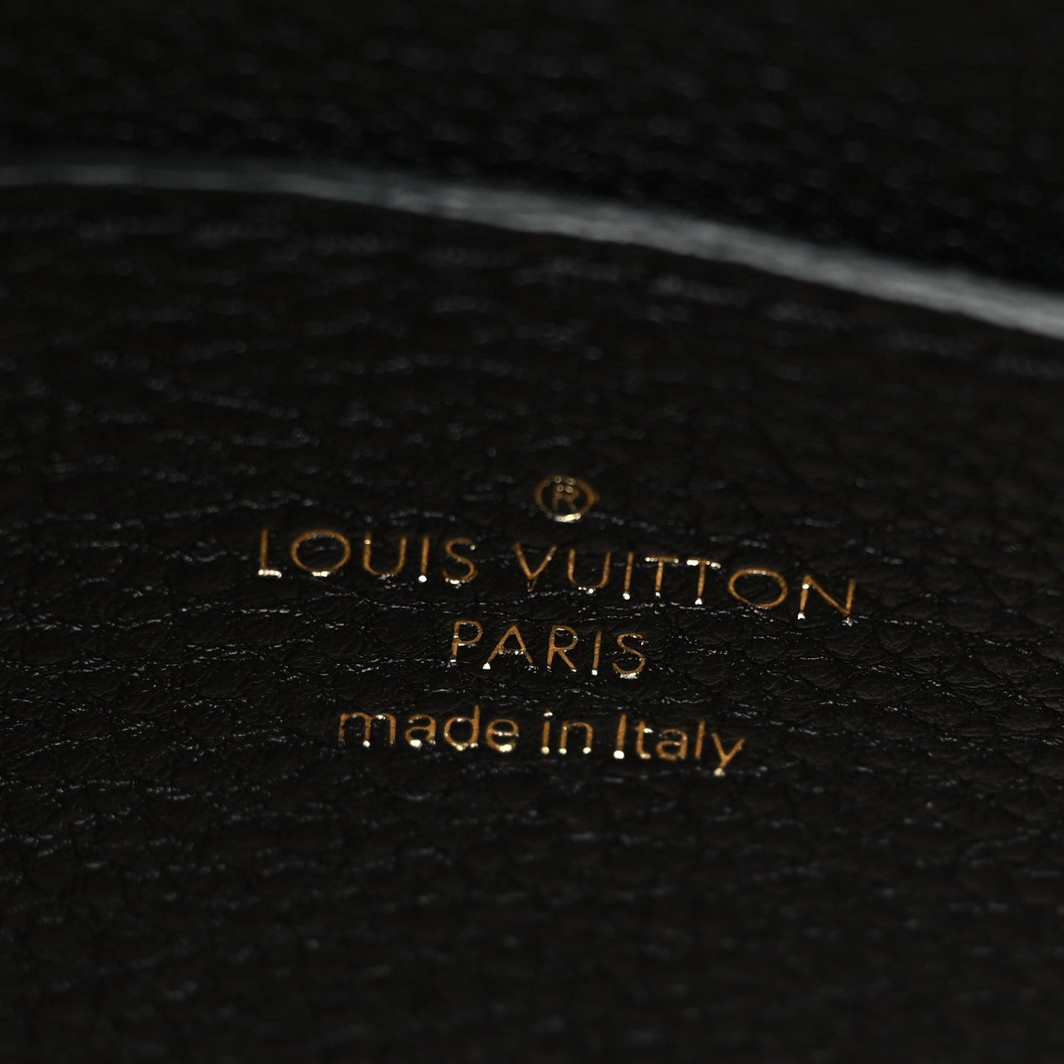 Louis Vuitton Grained Calfskin LV Pont 9 Soft PM Black 6 of 9