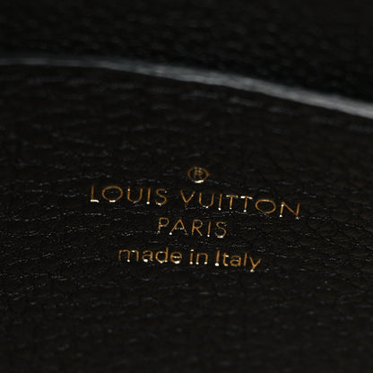 Louis Vuitton Grained Calfskin LV Pont 9 Soft PM Black 6 of 9