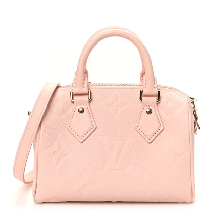 Louis Vuitton Empreinte Monogram Giant Speedy Bandouliere 20 Pink Opale 1 of 9