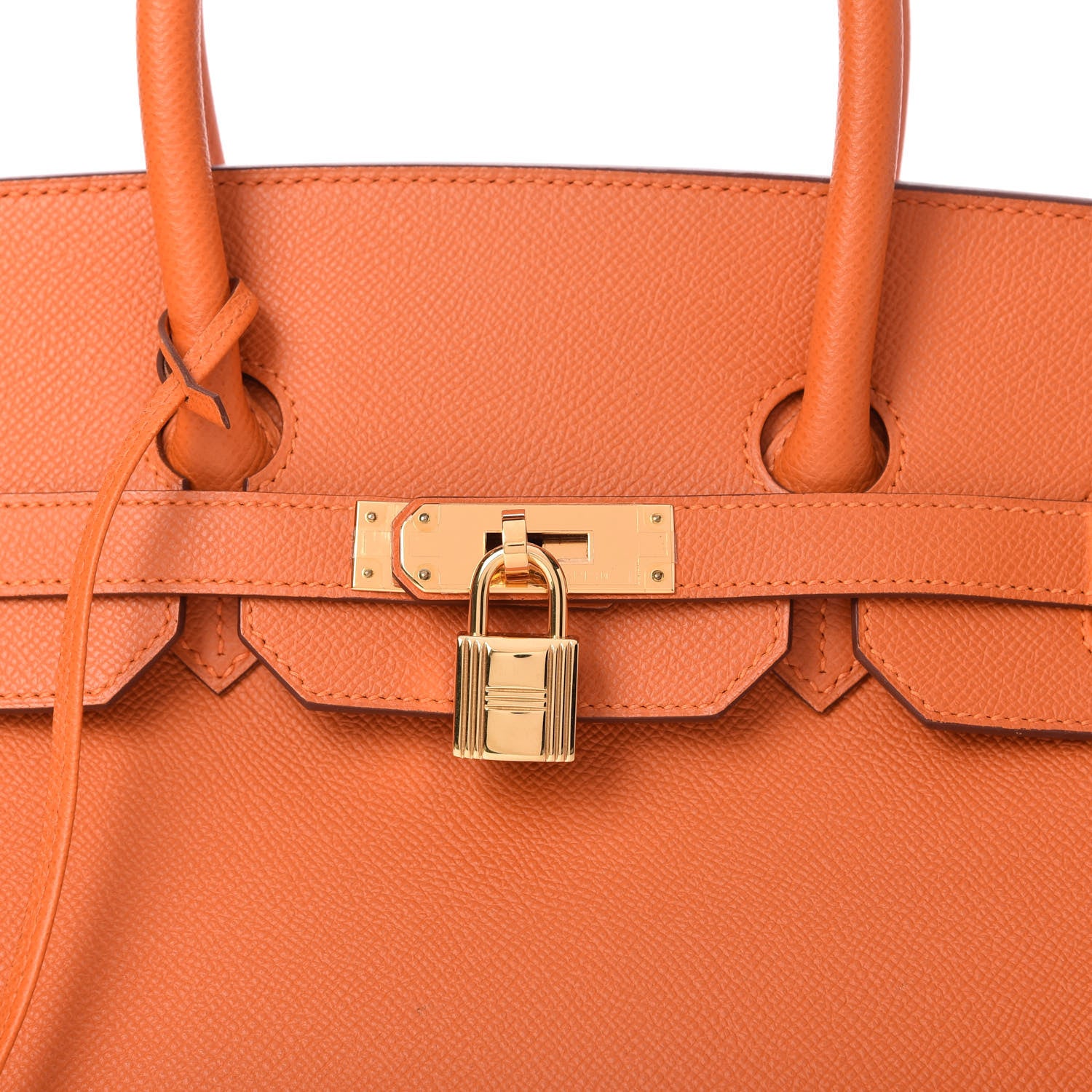 Hermes Epsom Birkin 35 Orange 10 of 10