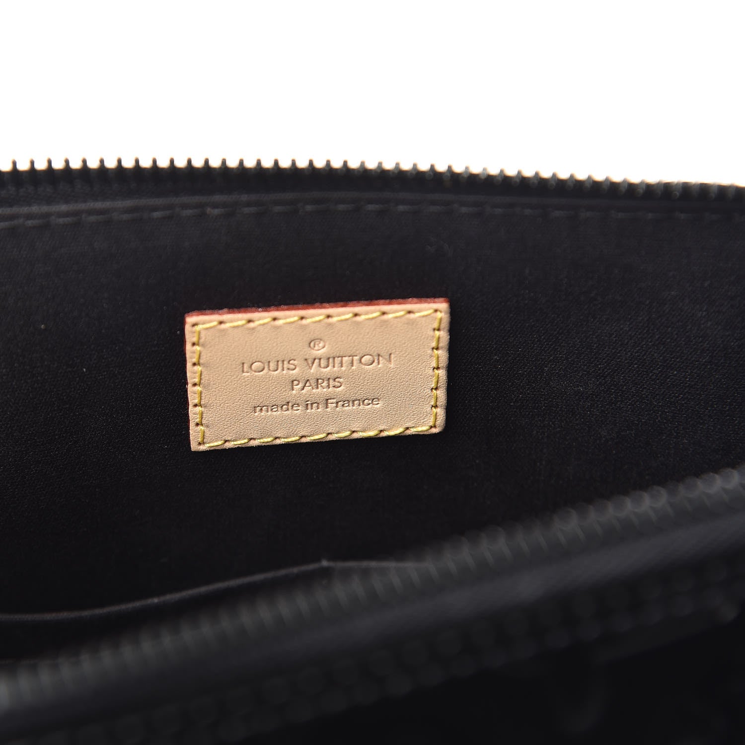 Louis Vuitton Vernis Alma PM Noir Magnetique 8 of 11