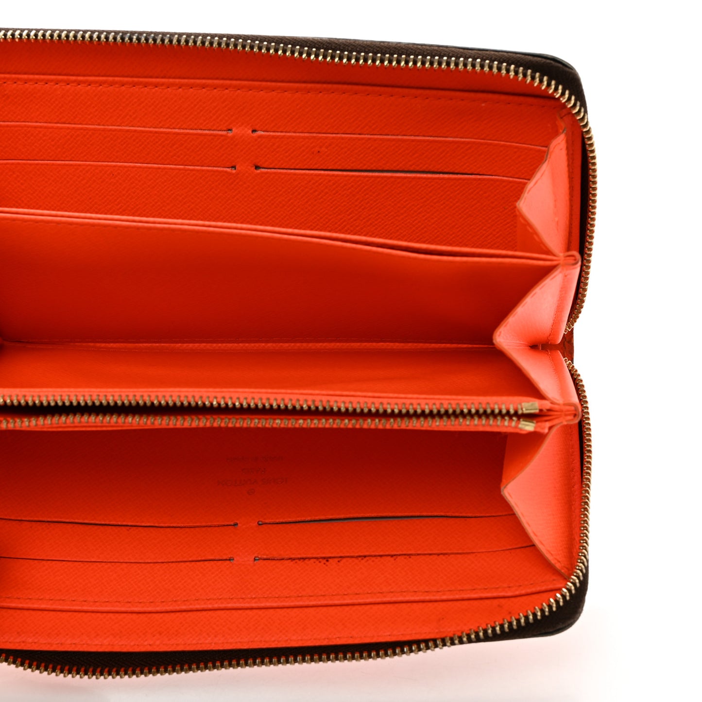 Monogram Graffiti Zippy Wallet Orange