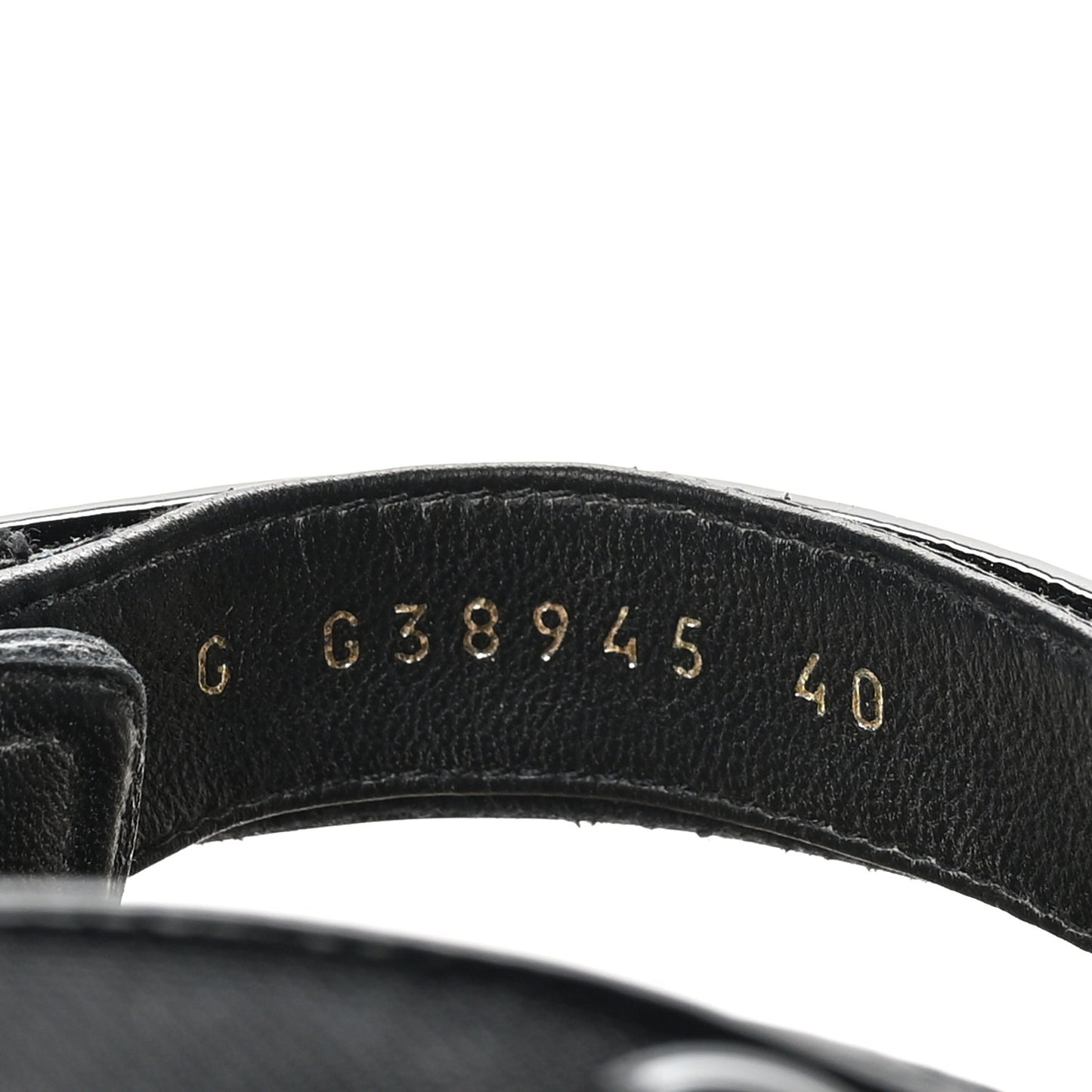 Mesh Patent Calfskin Velcro Dad Sandals 40 Black