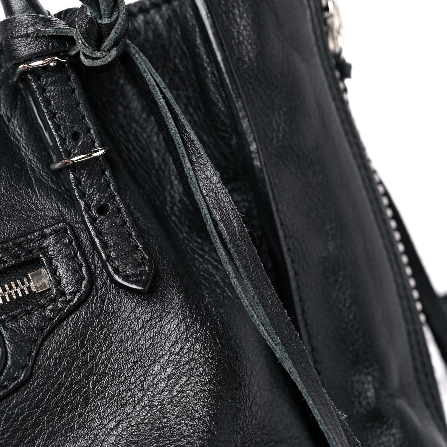 Balenciaga Veau Souple Papier Mini A4 Tote Black 18 of 18