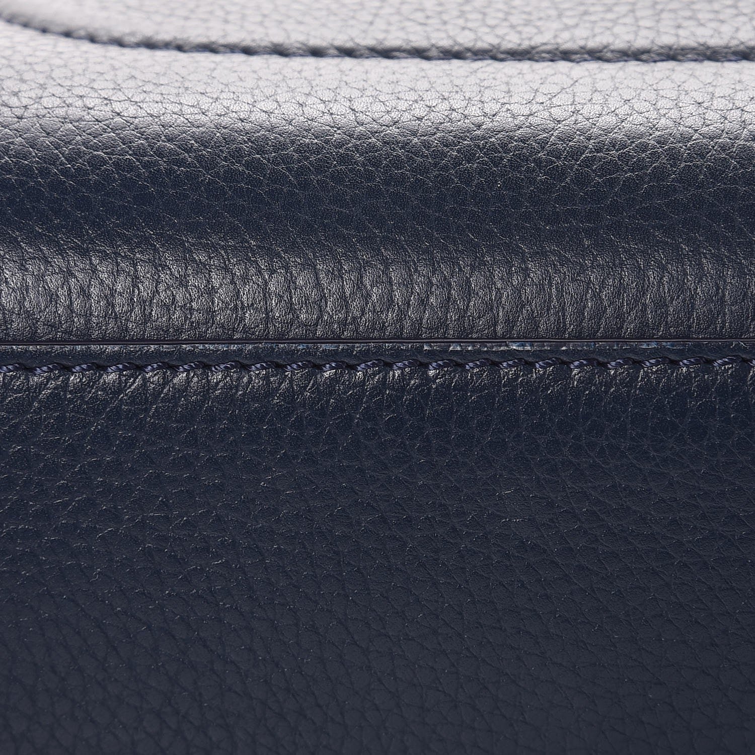Chanel Grained Calfskin Mini Neo Executive Shopper Tote Navy 8 of 8