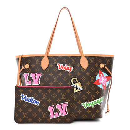 Louis Vuitton Monogram Travel Stickers Neverfull MM 1 of 18