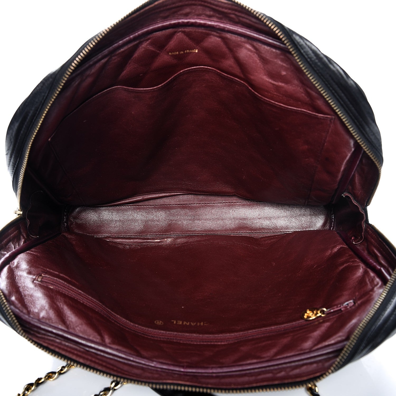 Chanel Lambskin Quilted Shoulder Bag Black 5 of 14