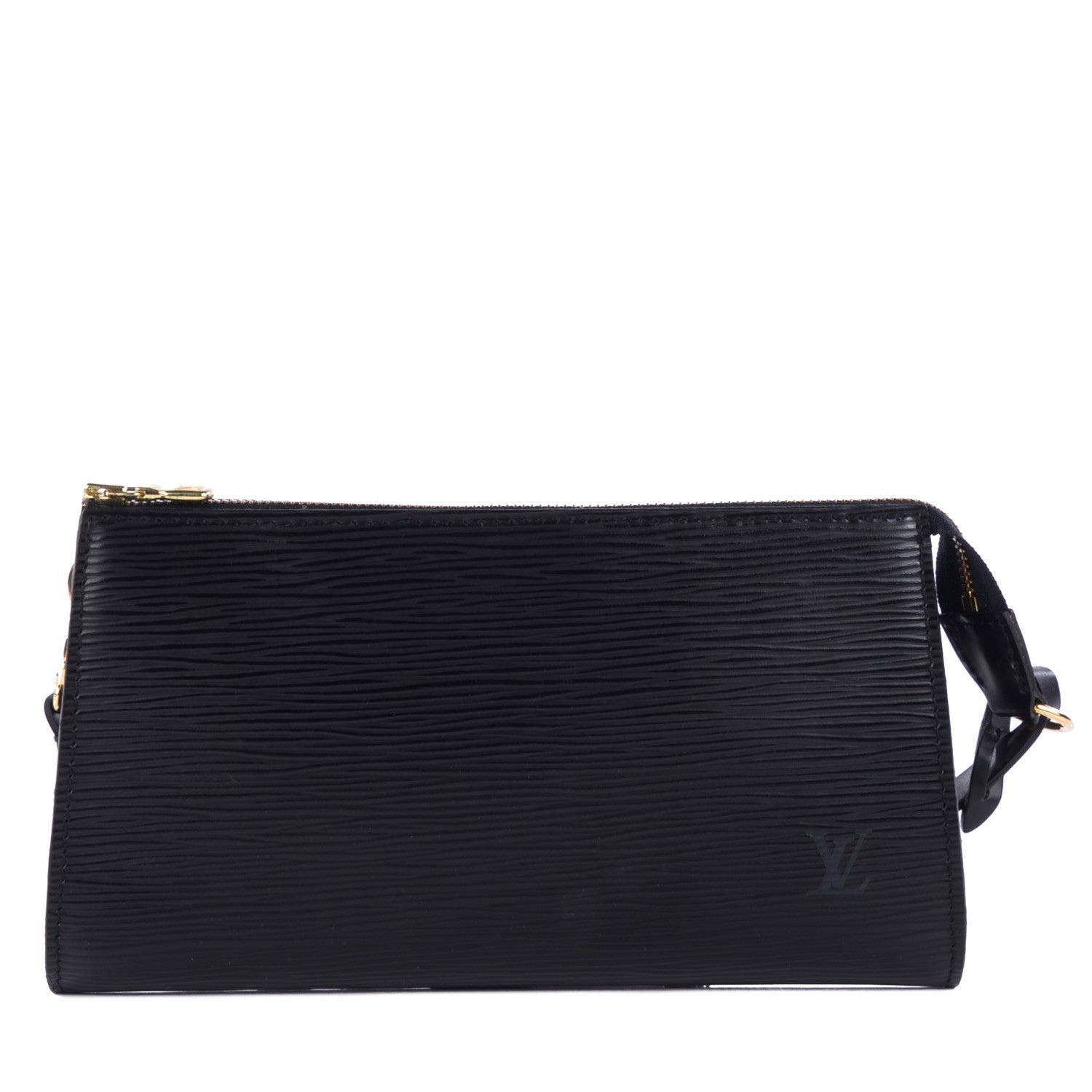 Louis Vuitton Epi Pochette Accessories 24 Black 1 of 7