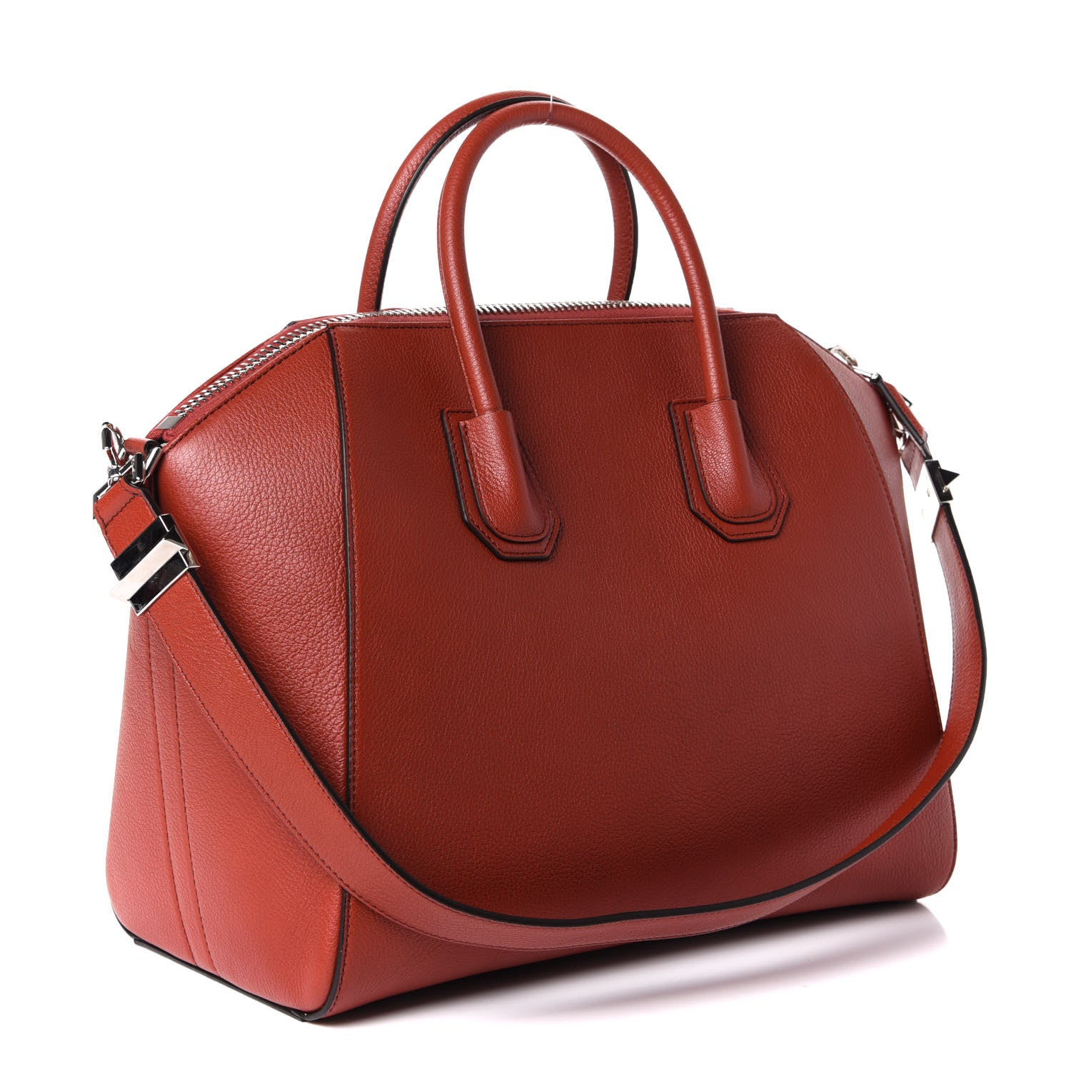 Givenchy Sugar Goatskin Medium Antigona Red 2 of 9