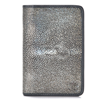 Chanel Stingray Agenda Cover Dark Silver 1 of 10