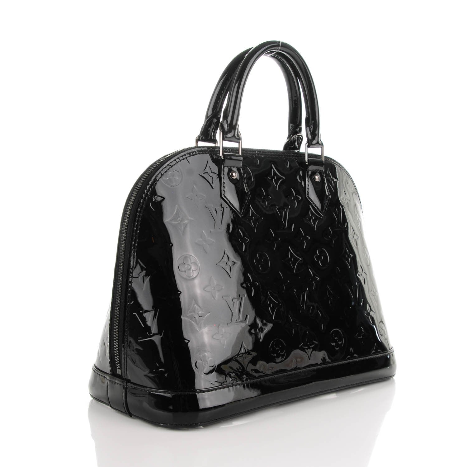 Louis Vuitton Vernis Alma PM Noir Magnetique 3 of 7