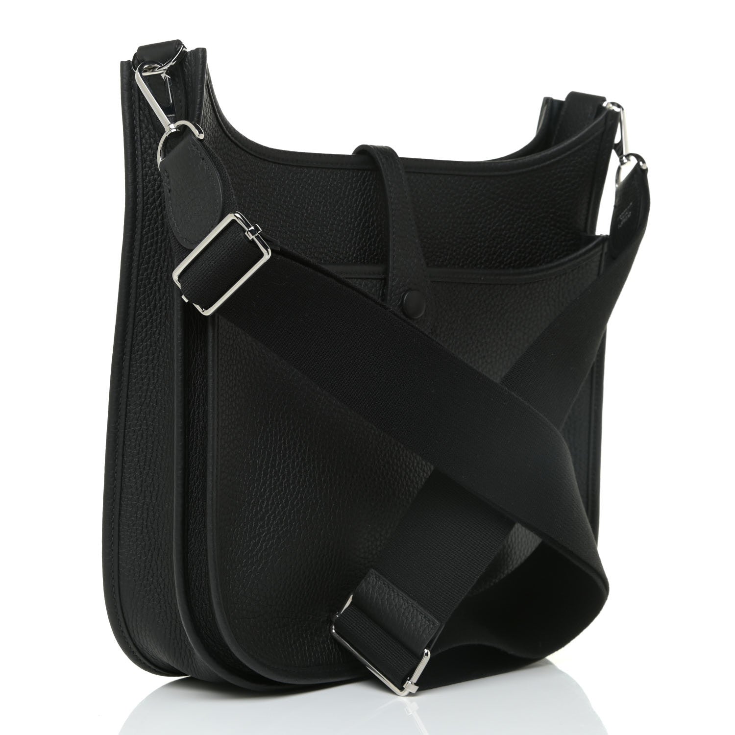 Hermes Taurillon Clemence Evelyne III PM Black 3 of 11