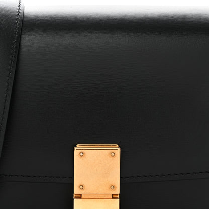 Celine Box Calfskin Small Classic Box Flap Bag Black 8 of 13