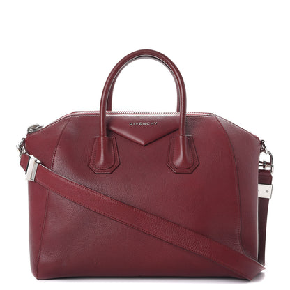 Givenchy Sugar Goatskin Medium Antigona Oxblood 1 of 16