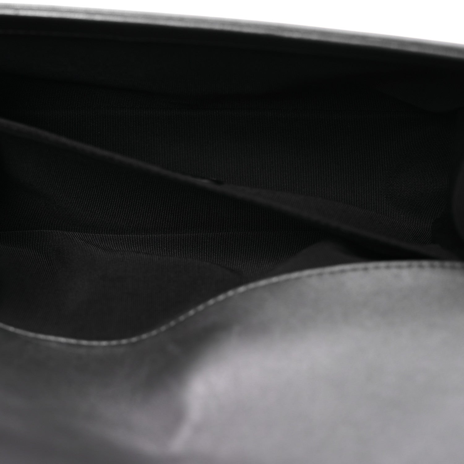 Chanel Lambskin Embossed Medium Boy Cube Flap Grey 6 of 16