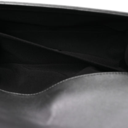 Chanel Lambskin Embossed Medium Boy Cube Flap Grey 6 of 16