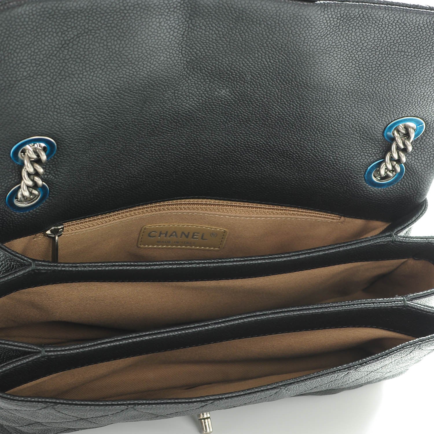 Chanel Caviar Quilted Medium Simply CC Flap Black 5 of 8