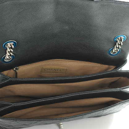 Chanel Caviar Quilted Medium Simply CC Flap Black 5 of 8