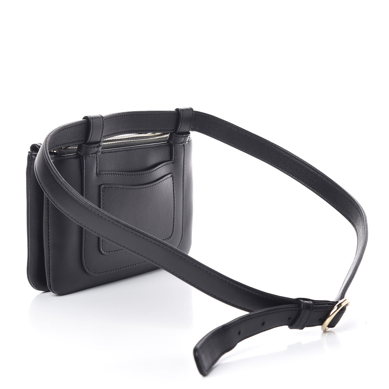 Chanel Lambskin CC Mania Waist Belt Bag Black 3 of 11