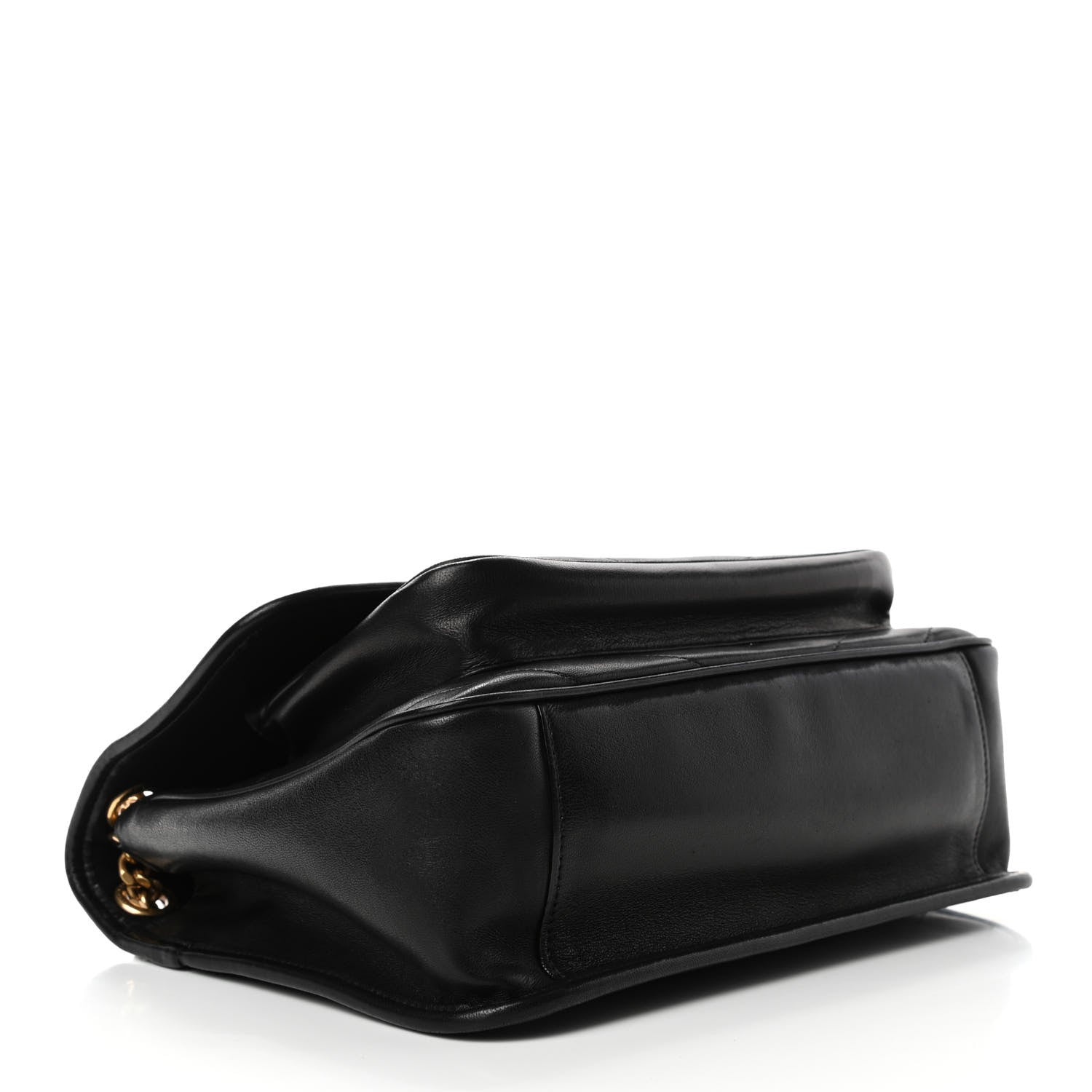Saint Laurent Lambskin Matelasse Monogram Medium Niki Chain Satchel Black 3 of 4