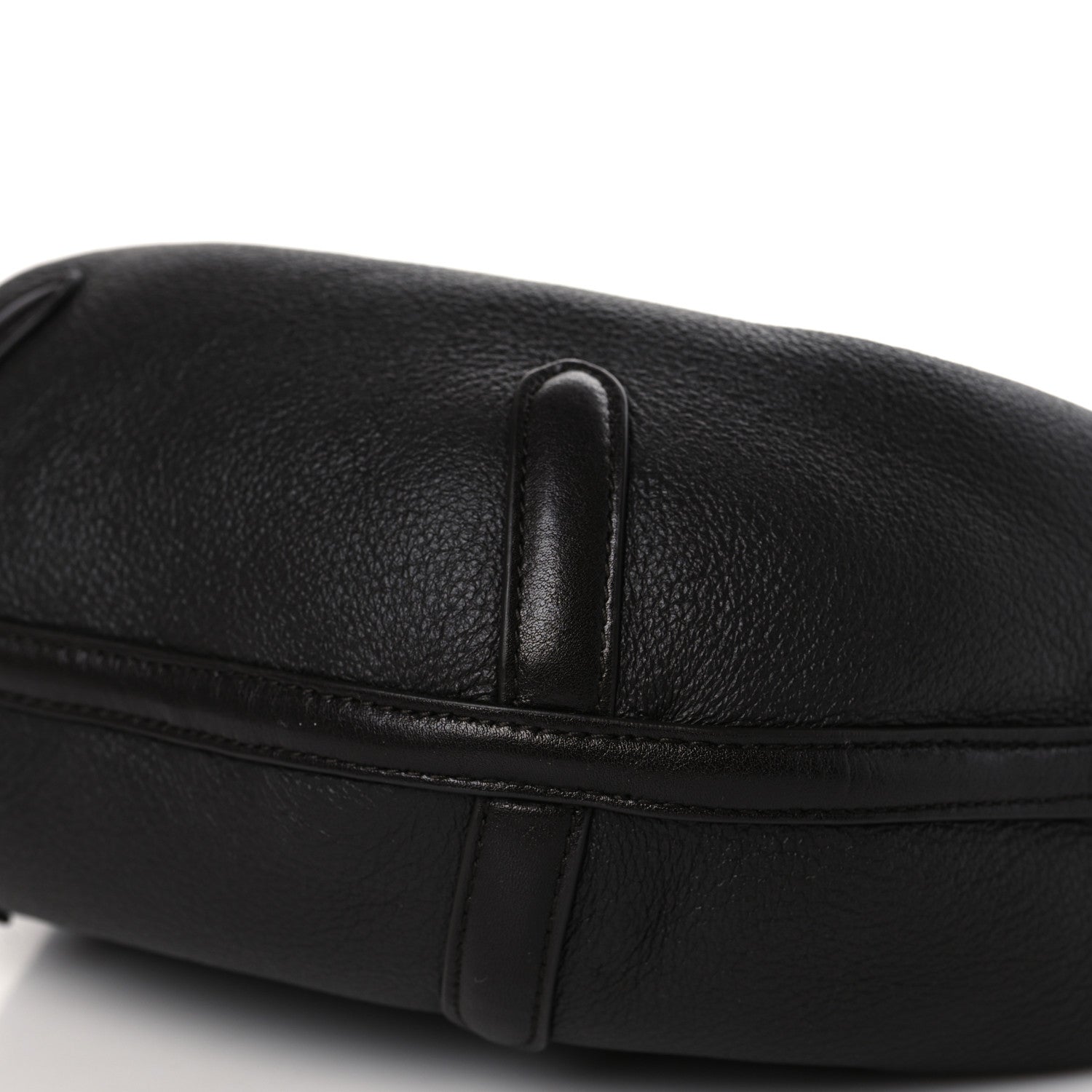 Bottega Veneta Calfskin Shearling Aviator Mini Jodie Dark Brown Fondant 9 of 9