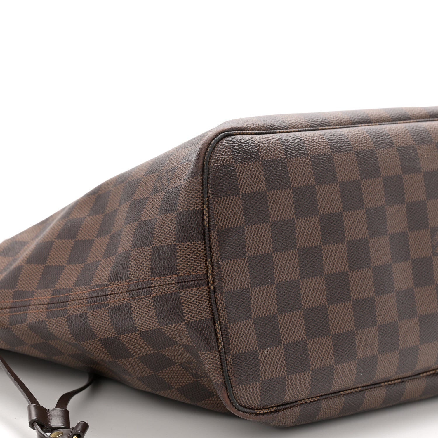 Louis Vuitton Damier Ebene Neo Neverfull MM Rose Ballerine 9 of 12