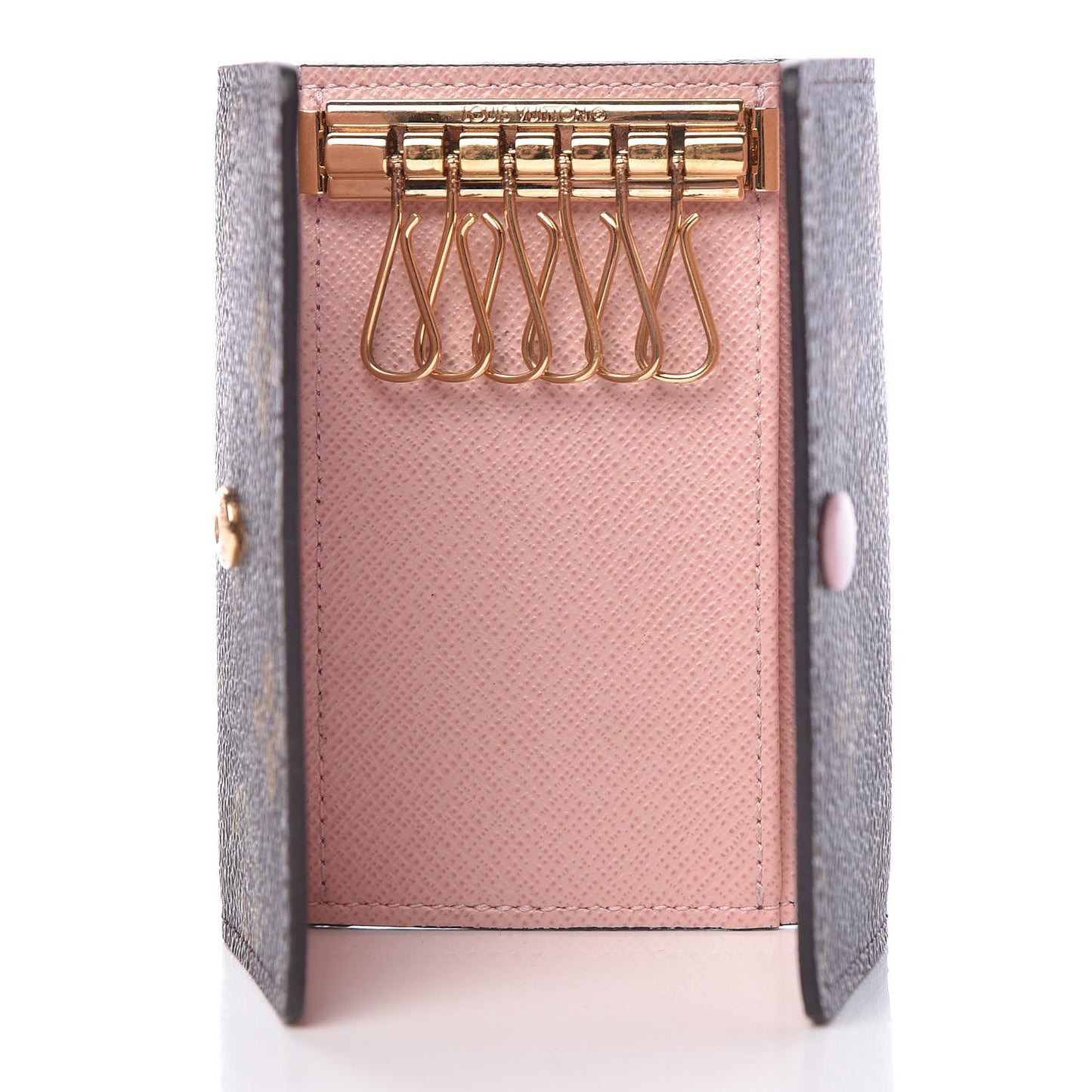 Monogram Multicles 6 Key Holder Rose Ballerine
