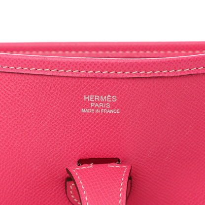 Hermes Epsom Evelyne PM Rose Tyrien 6 of 12