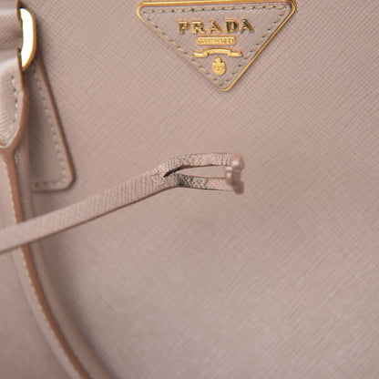 Prada Saffiano Medium Galleria Double Zip Tote Cammeo 17 of 24