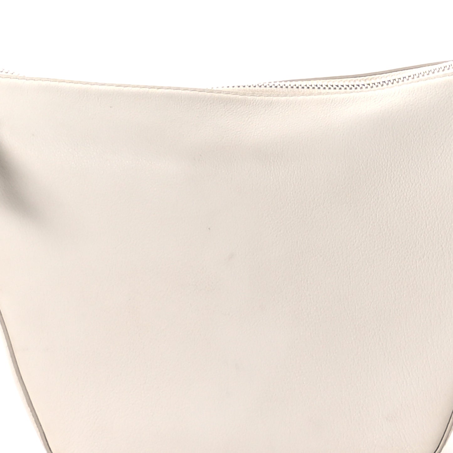 Calfskin Mini Hammock Hobo Soft White