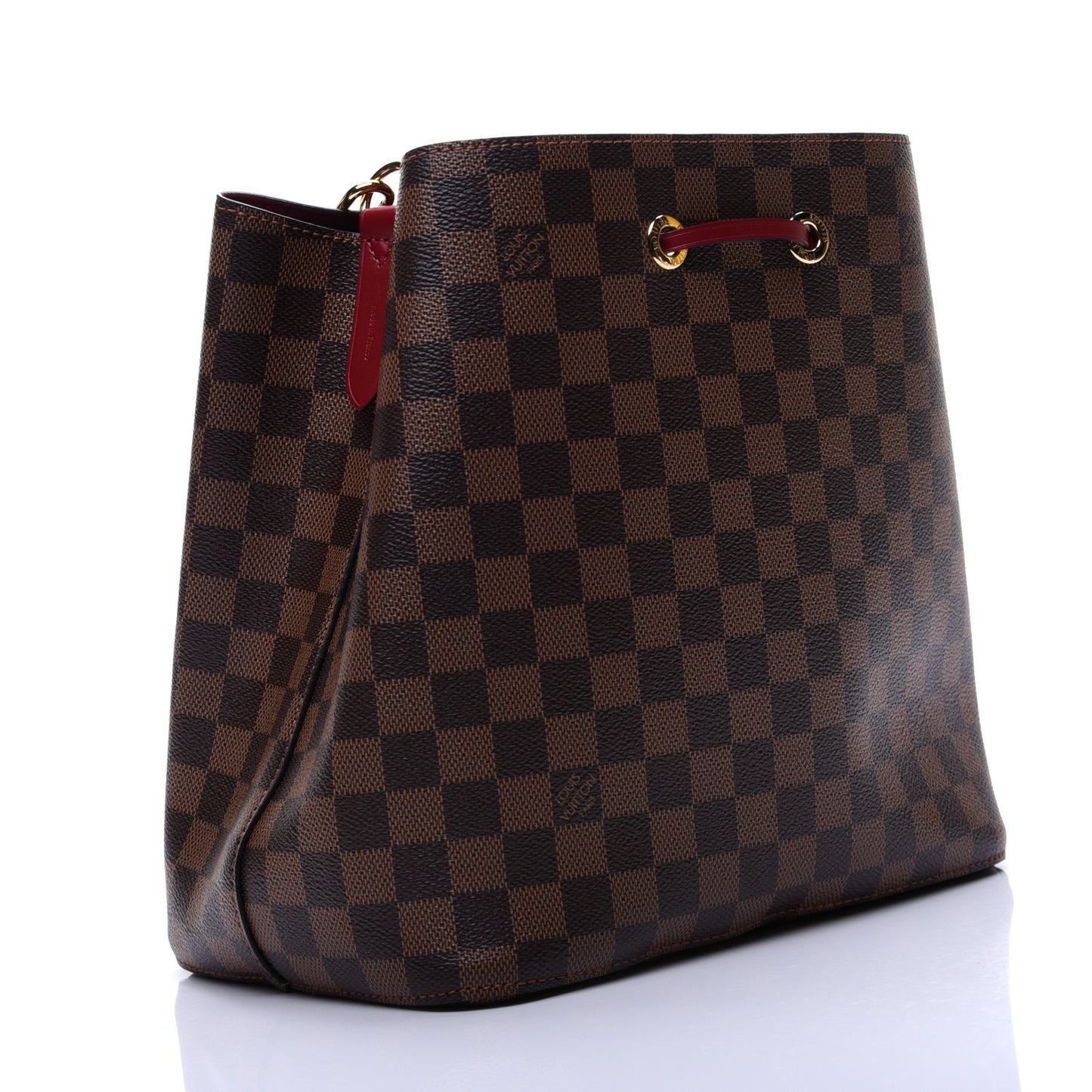 Damier Ebene Neonoe MM Cherry Berry
