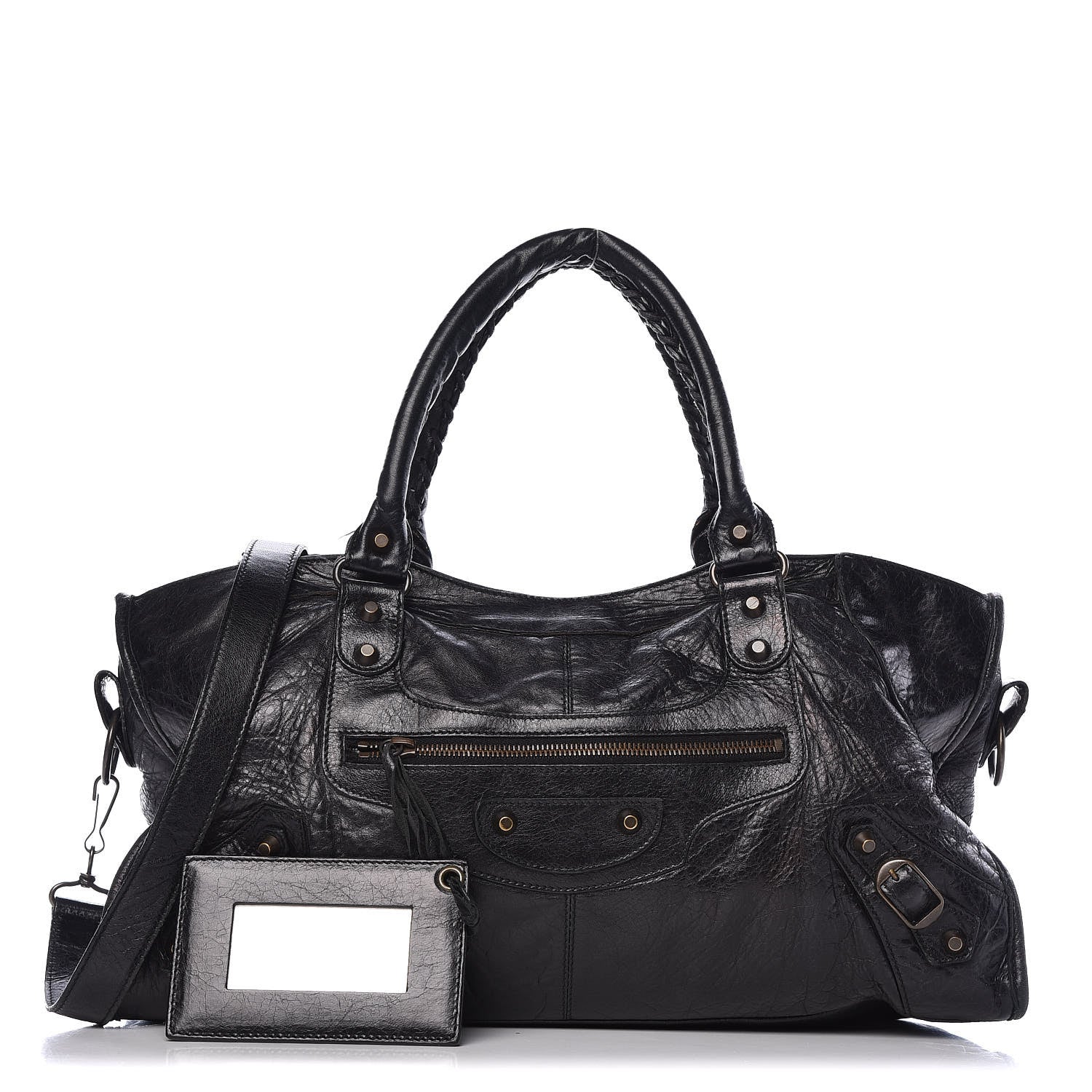 Balenciaga Agneau Classic Hardware Part Time Black 1 of 19