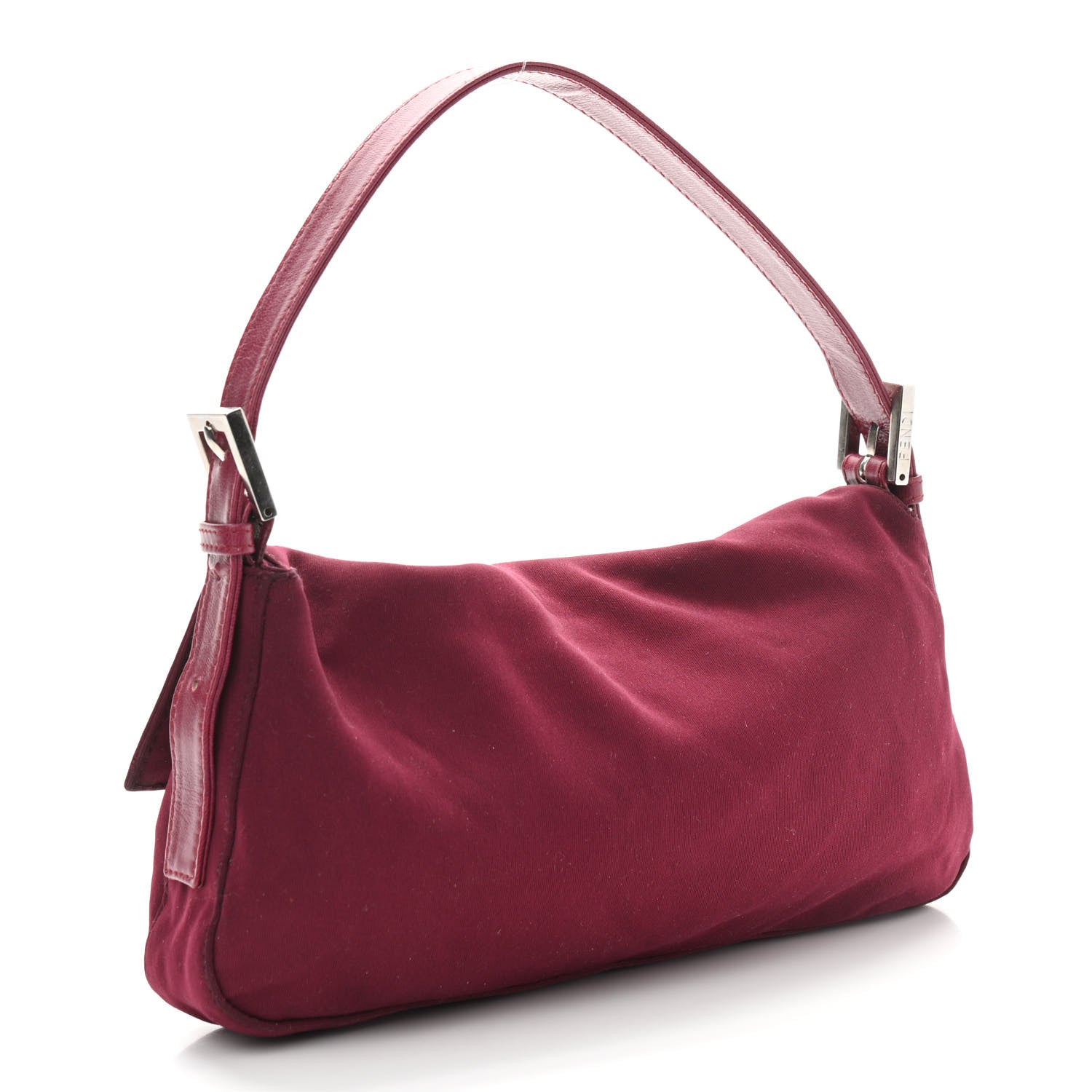 Fendi Neoprene Baguette Magenta 3 of 11