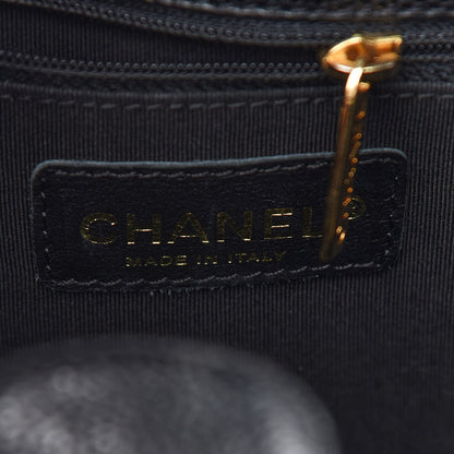 Chanel Caviar Quilted Petit Shopping Tote PST Black 6 of 9