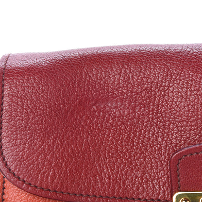 Miu Miu Goatskin Madras Crossbody Bag Mandarino Rubino 15 of 18