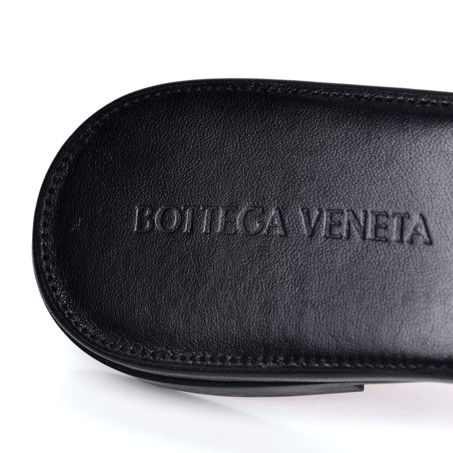 Bottega Veneta Nappa Quilted Rubber Lido Flat Sandals 37.5 Black 6 of 6