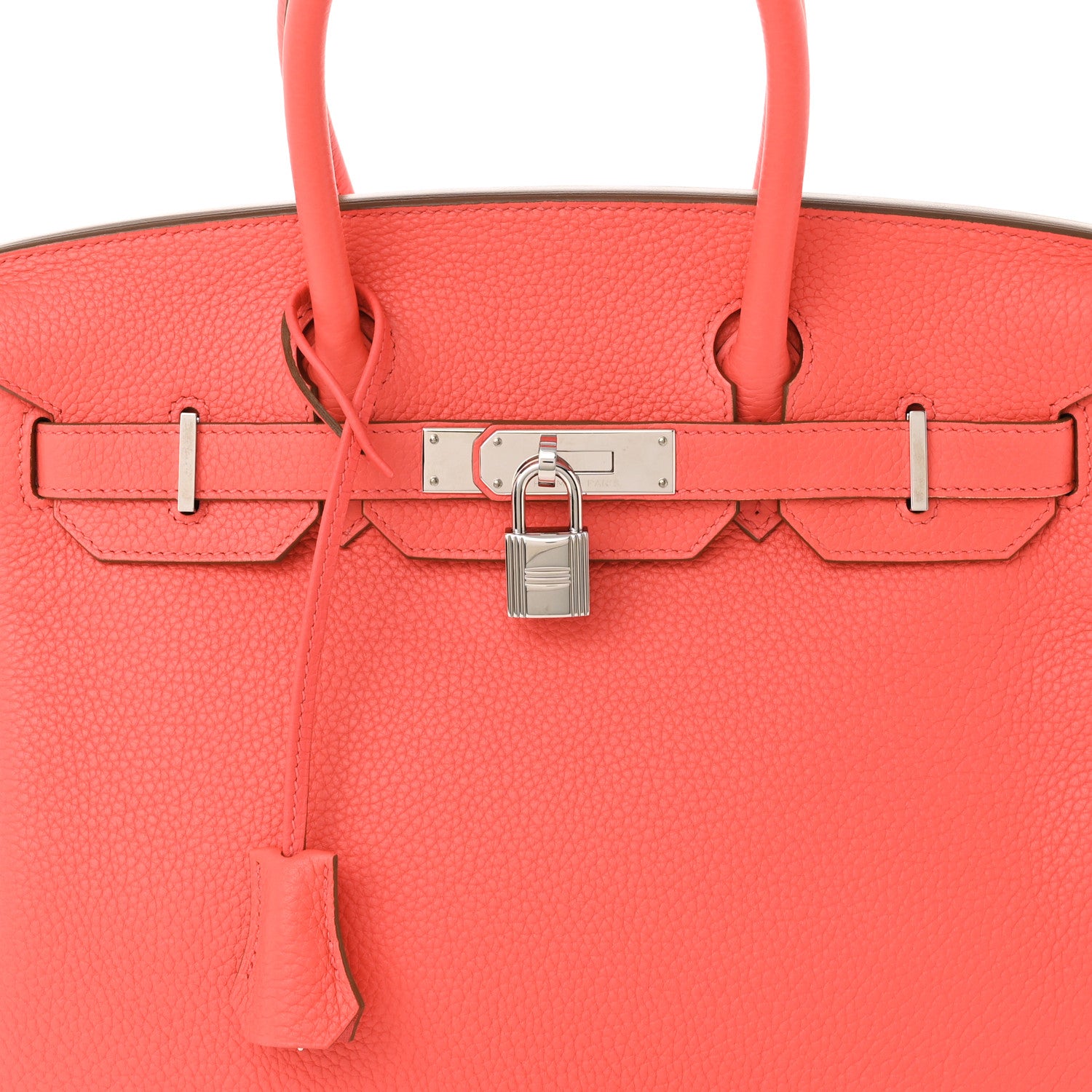 Hermes Taurillon Clemence Birkin 30 Rose Jaipur 8 of 11