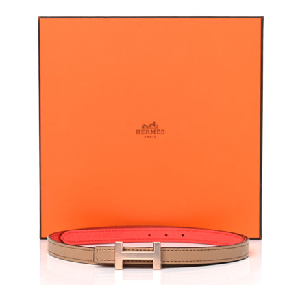 Hermes Swift Epsom 13mm Focus Belt 75 Chai Rose Jaipur 6 of 6