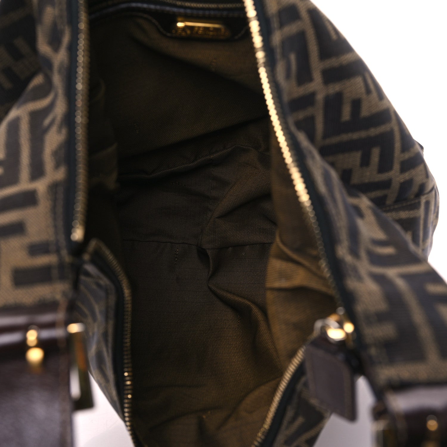 Fendi Zucca Shoulder Bag Tobacco 5 of 12