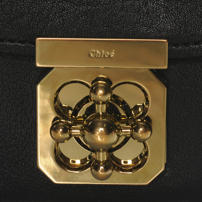 Chloe Calfskin Elsie Crossbody Bag Black 8 of 8