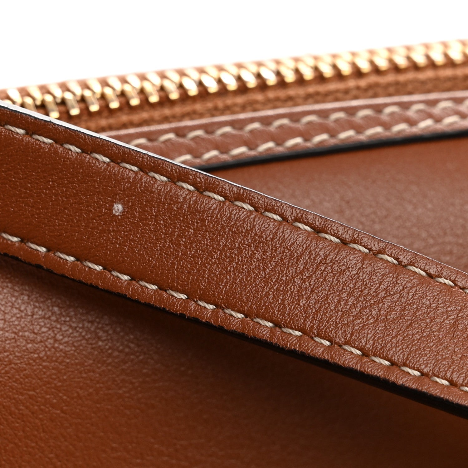 Celine Smooth Calfskin Triomphe Small Boston Bag Tan 37 of 40