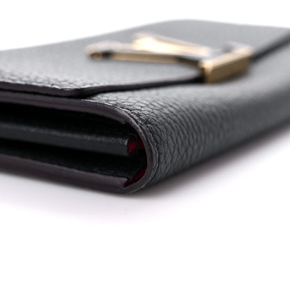 Louis Vuitton Taurillon Capucines Wallet Black 7 of 9