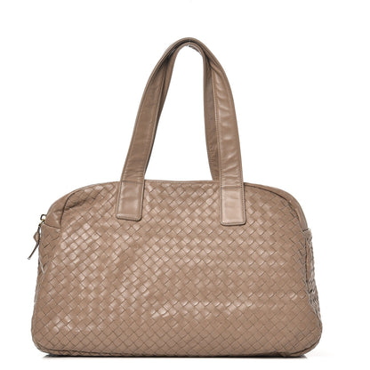 Bottega Veneta Nappa Intrecciato Bowler Beige 1 of 7