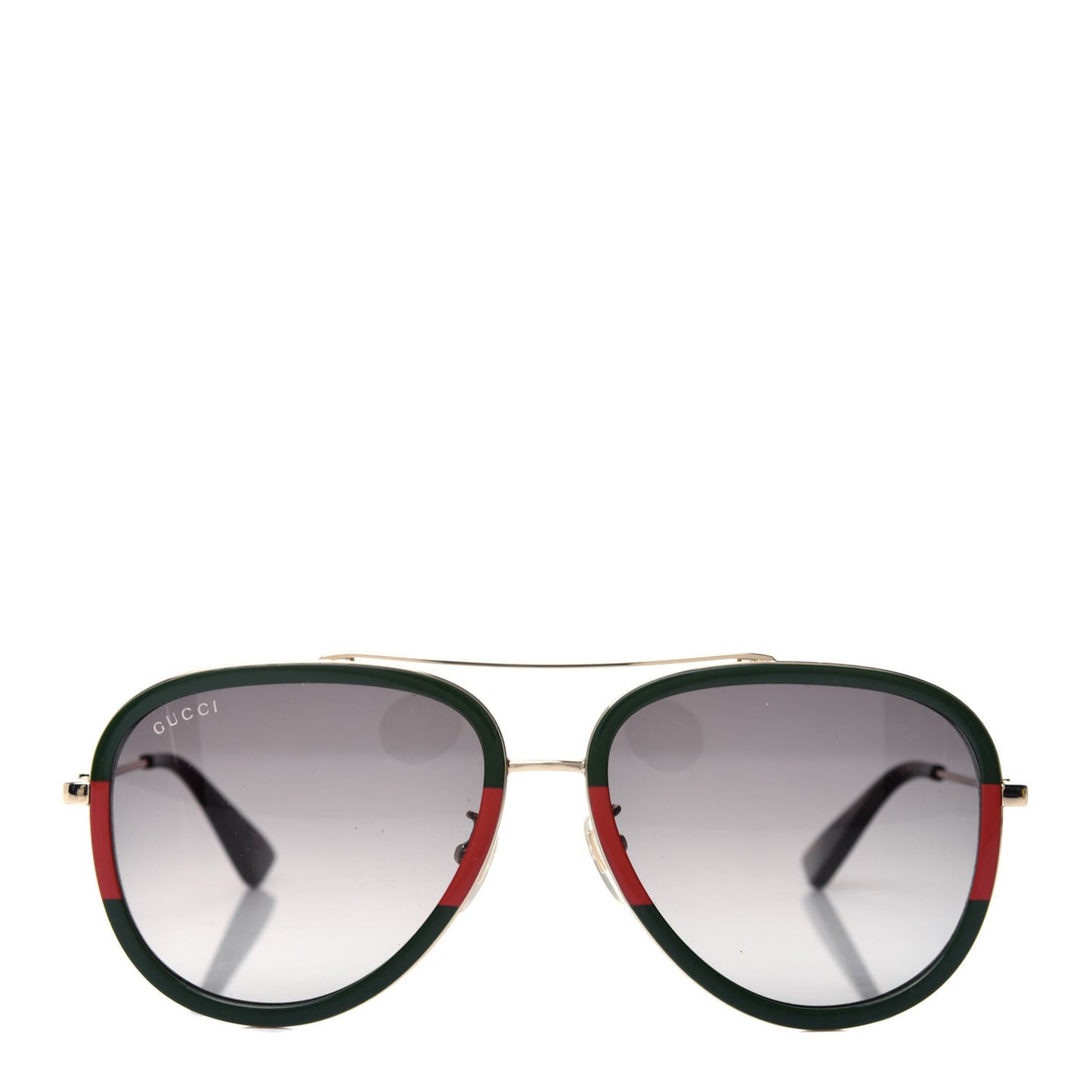 Web Aviator Sunglasses GG0062S Green Red
