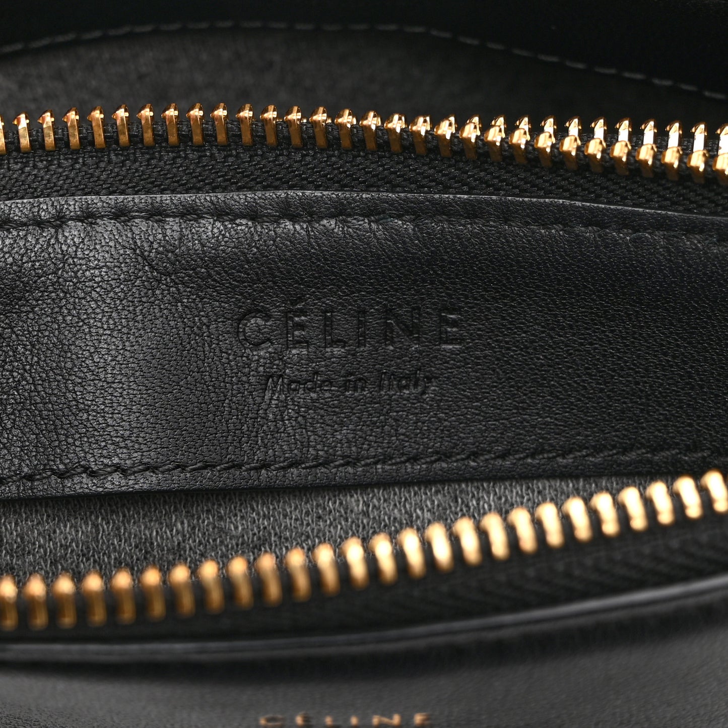 Liege Calfskin Large Trio Crossbody Bag Black