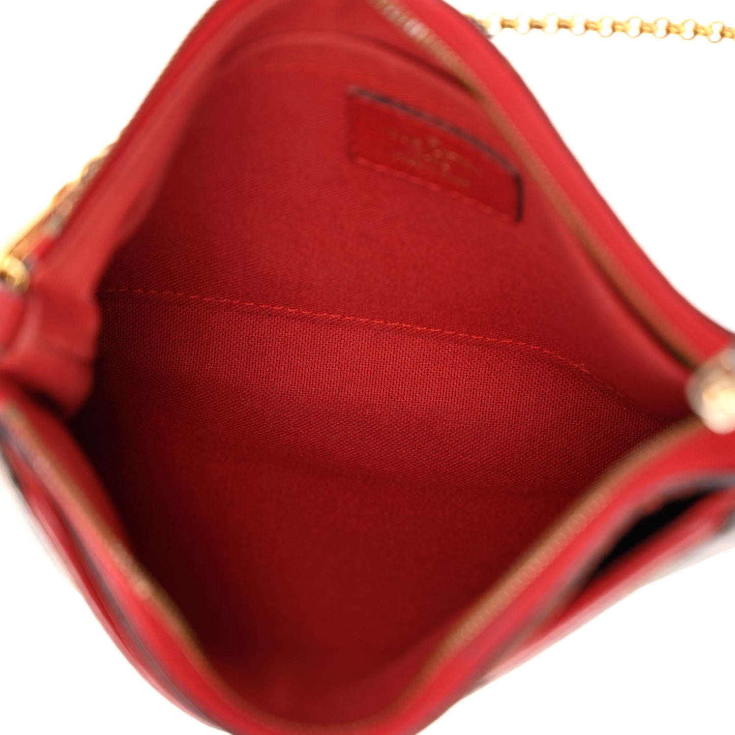 Monogram Pallas Clutch Cherry