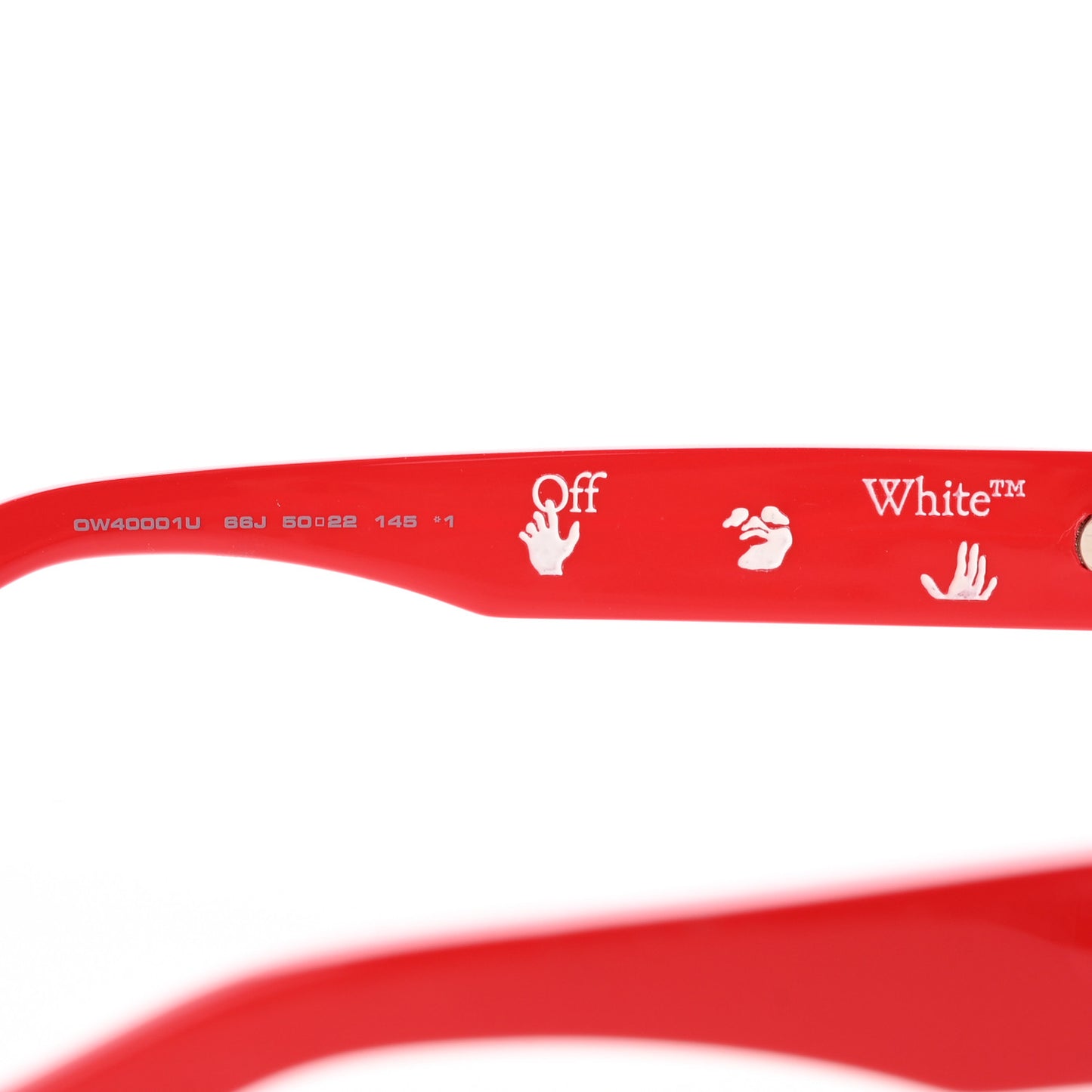 Acetate Arrows Sunglasses Red