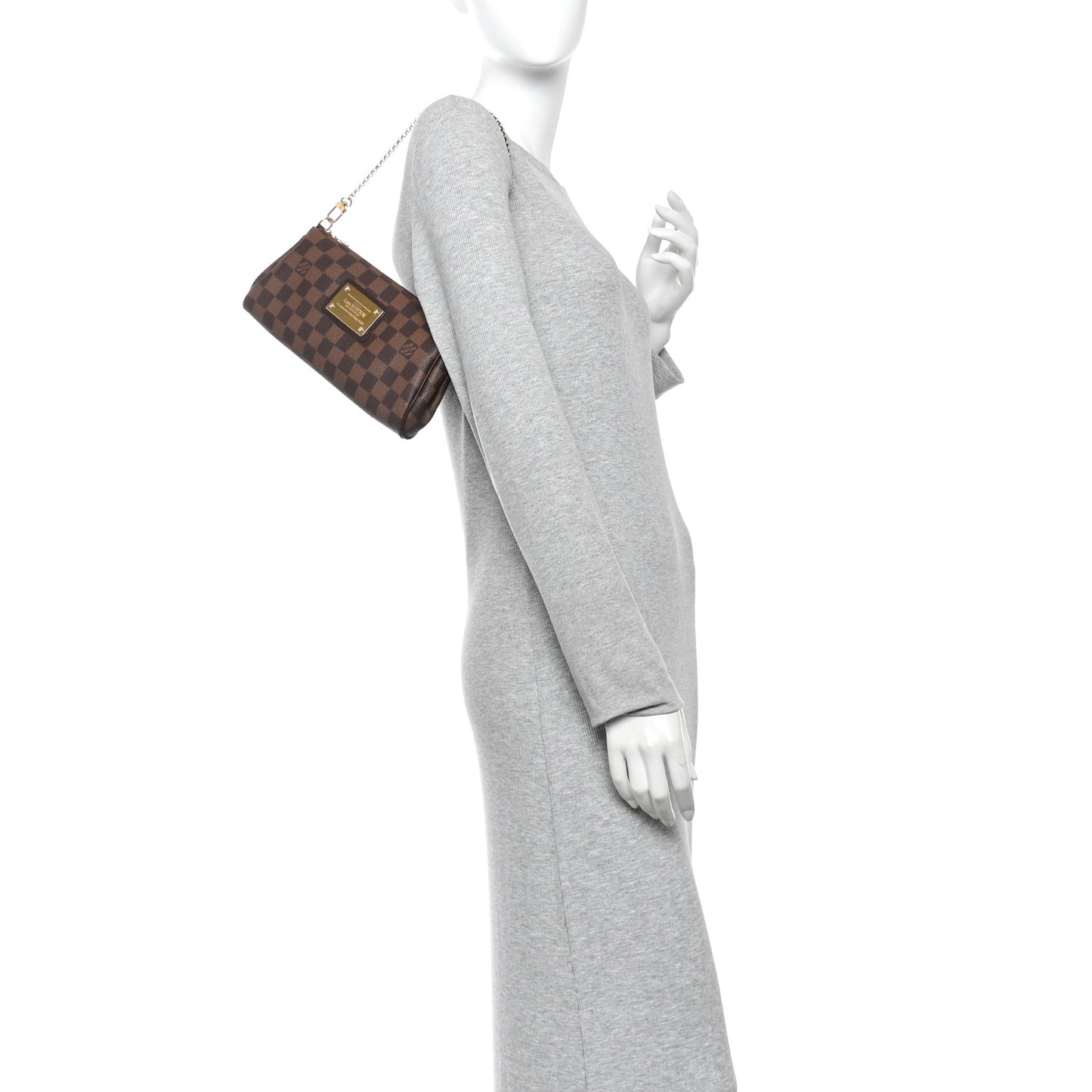 Damier Ebene Eva Clutch