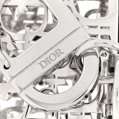 Christian Dior Metal Oblique Airpods Pro Case Silver 3 of 3