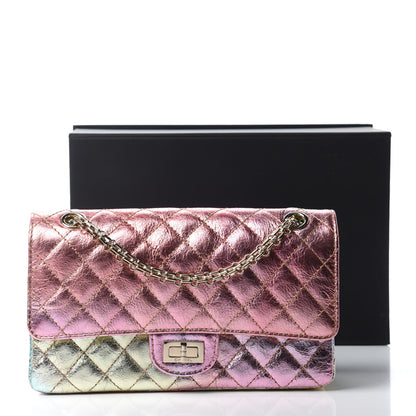 Chanel Metallic Goatskin Quilted 2.55 Reissue 225 Flap Multicolor 11 of 11